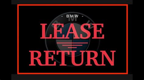 Bmw Lease Return Early